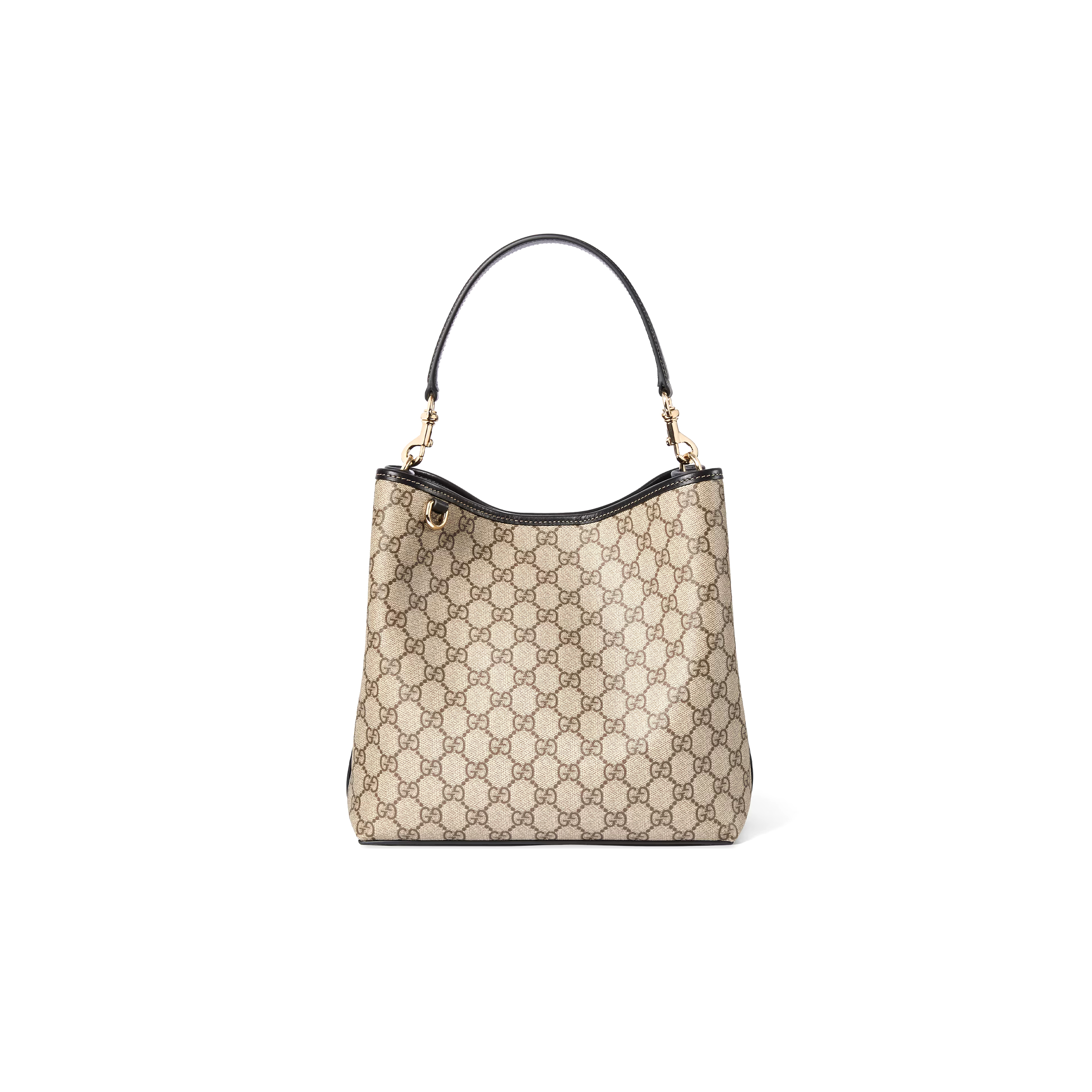 GUCCI GG EMBLEM MEDIUM BUCKET BAG 815103 (25*25*15.5cm)
